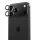  iPhone 17 Pro/17 Pro Max fekete Benks edzett üveg DR zafír lencsevédő kamerára (3 darab lencse) üvegfólia