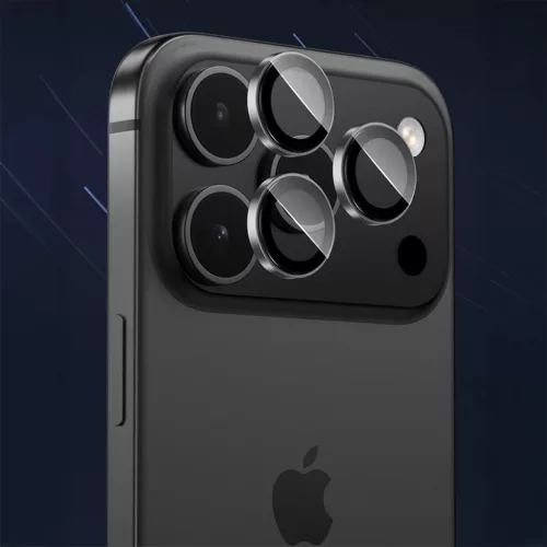  iPhone 17 Pro/17 Pro Max fekete Benks edzett üveg DR zafír lencsev�-6948005961886 3 kép