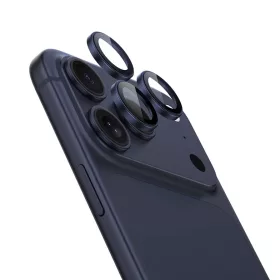   iPhone 17 Pro/17 Pro Max kék Benks edzett üveg DR Zafír lencsevédő kamerára (3 darab lencse) üvegfólia