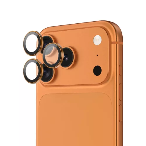  iPhone 17 Pro/17 Pro Max Narancs Benks edzett üveg DR zafír lencsev-6948005919603 2 kép