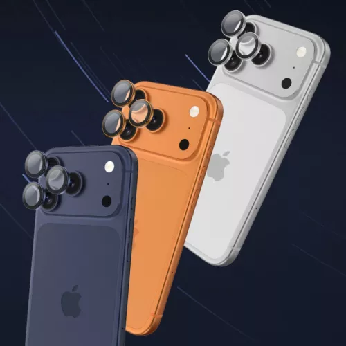  iPhone 17 Pro/17 Pro Max Narancs Benks edzett üveg DR zafír lencsev-6948005919603 4 kép