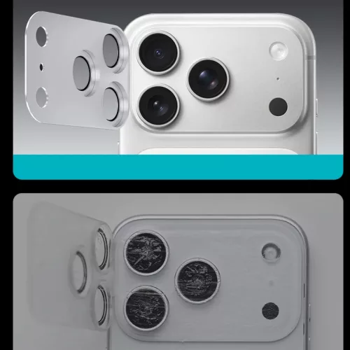  iPhone 17 Pro Benks Edzett üveg Glass Warrior Fém Integrált Lencse-6948005958909 8 kép