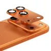  iPhone 17 Pro Max-hoz narancs Benks Edzett üveg Glass Warrior Fém Integrált Lencsevédő (C070) (lencse 3 darab) üvegfólia