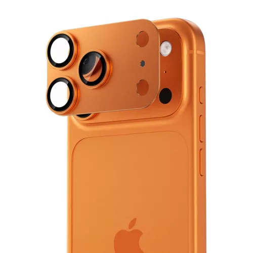  iPhone 17 Pro Max-hoz narancs Benks Edzett üveg Glass Warrior Fém I-6948005958794 2 kép