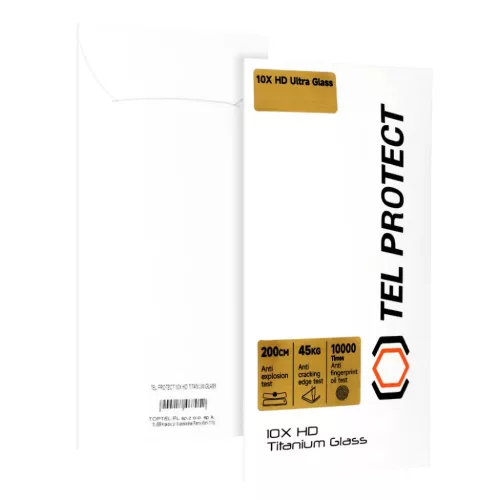 Edzett üveg Tel Protect 10X HD Titanium Samsung Galaxy S25 Ultra kés-5900217495642 5 kép