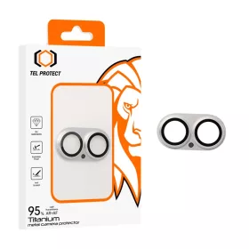  iPhone 17 Ezüst Tempered Glass Tel Protect 95% AR+AF fém kamera vé-5900217497479 1 kép