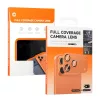 Tempered Glass Alumínium Fém Kamera Teljes Fedő Lencse iPhone 17 Pr-5900217499206 2 kép