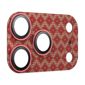 iPhone 17 Pro ArmorGrid narancs Benks edzett üveg Armor Warrior Lens -6948005920173 2 kép