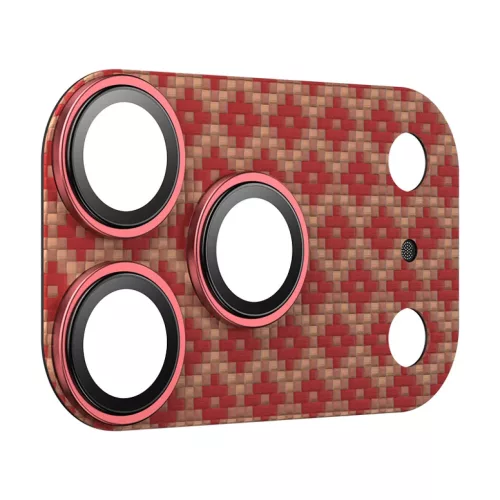 iPhone 17 Pro ArmorGrid narancs Benks edzett üveg Armor Warrior Lens -6948005920173 2 kép