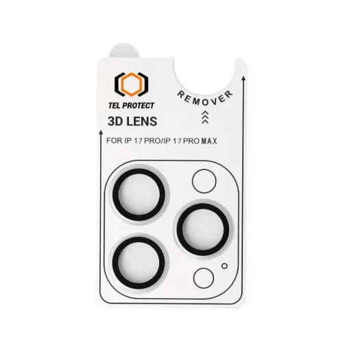 Tel Protect 3D lencse üvegfólia a kamerára iPhone 17 Pro/17 Pro Max-5900217504610 2 kép