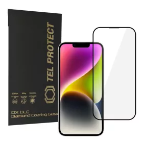   Tel Protect 10X HD DLC Diamond Bevonat iPhone 16E/14/13 Pro/13 üvegfólia (boríték)