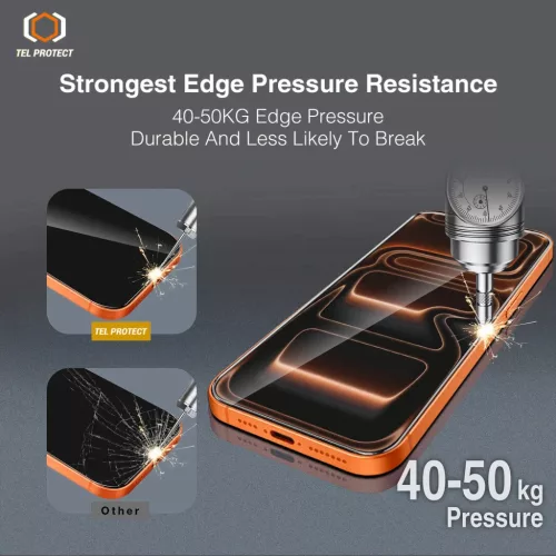 Tel Protect 10X HD DLC Diamond Bevonat iPhone 16E/14/13 Pro/13 üvegf�-5900217504726 10 kép