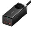 Baseus GaN3 Pro Töltő / elosztó, 2xUSB + 2xUSB-C + AC, 100W (fekete-6932172604233 3 kép