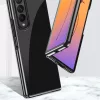 Plating Case tok Samsung Galaxy Z Fold 4 tok kék színű fém kerette-9145576266953 2 kép