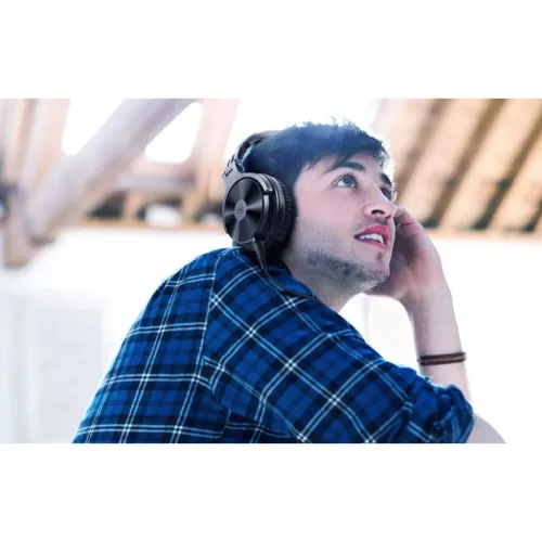 Vezeték nélküli Bluetooth fejhallgató OneOdio Pro C (fekete)-6974028140045 4 kép