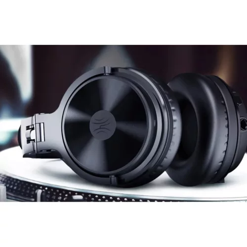 Vezeték nélküli Bluetooth fejhallgató OneOdio Pro C (fekete)-6974028140045 5 kép
