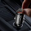 Dudao R3MAX 48W QC PD mini autós töltő - fekete-6973687248710 4 kép