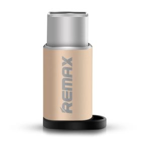 Remax Micro USB - USB Type-C átalakító adapter arany-6954851289807 1 kép