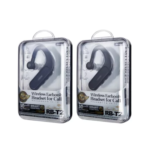 Remax Bluetooth 5.0 vezeték nélküli headset fekete (RB-T2)-6972174153452 3 kép