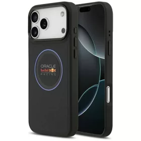   iPhone 17 Pro Max Red Bull Hálós Kék Gyűrű & Fém Gombok MagSafe tok