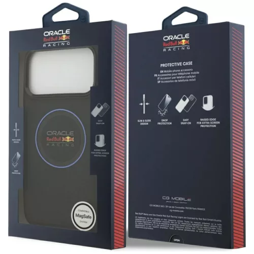 iPhone 17 Pro Max Red Bull Hálós Kék Gyűrű & Fém Gombok MagSafe -3666339526887 8 kép