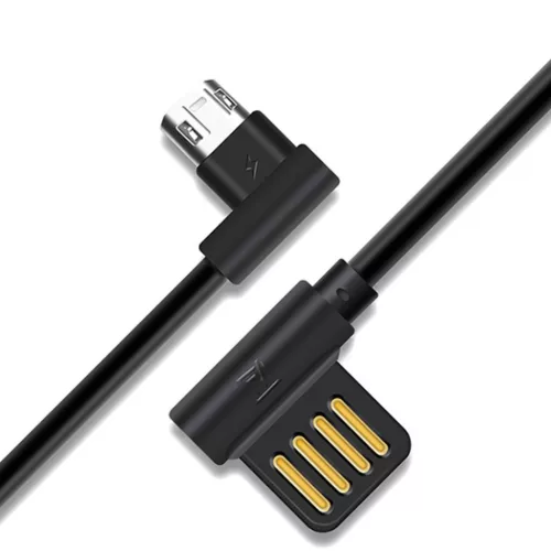 REMAX USB-A - Micro USB Axe RC-083m 1.8m fekete, 1A max teljesítménn-6954851282655 3 kép