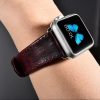 Apple Watch Watch 8/7/6/5/4/3/2/SE (41/40/38mm) iCarer valódi bőr ó-6958955820607 4 kép
