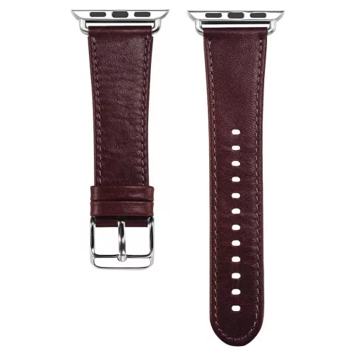 Apple Watch Watch 8/7/6/5/4/3/2/SE (41/40/38mm) iCarer valódi bőr ó-6958955820607 5 kép