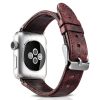 Apple Watch Watch 8/7/6/5/4/3/2/SE (41/40/38mm) iCarer valódi bőr ó-6958955820607 9 kép