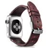 Apple Watch Watch 8/7/6/5/4/3/2/SE (41/40/38mm) iCarer valódi bőr ó-6958955820607 9 kép