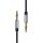 Mini jack 3.5mm AUX kábel Remax RL-L100 1m (fekete)-6954851236993 1 kép