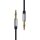 Mini jack 3.5mm AUX kábel Remax RL-L100 1m (fekete)-6954851236993 1 kép