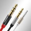 Mini jack 3.5mm AUX kábel Remax RL-L100 1m (fekete)-6954851236993 2 kép