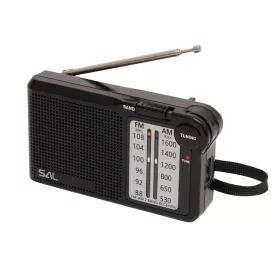 SAL RPC5 zsebrádió, 2-sávos, AM-FM, hangolásjelző LED, fülhallga-5999084968526 1 kép