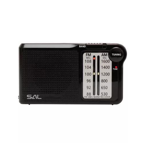SAL RPC5 zsebrádió, 2-sávos, AM-FM, hangolásjelző LED, fülhallga-5999084968526 2 kép