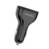 Dudao univerzális autós töltő 3xUSB gyorstöltéssel 3.0 QC3.0 2.4-6970379615812 4 kép