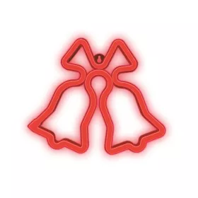 Neon LED KARÁCSONYI HARANGOK piros FLNE17 Forever Light