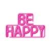 Neon PLEXI LED BE HAPPY pink NNE10 Neolia LED Világítás-5900495064127 1 kép