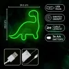 Neon LED Fény dinoszaurusz zöld NNE01 Neolia-5900495064097 6 kép
