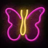 Neon LED Fény PILLANGÓ rózsaszín NNE03 Neolia-5900495060235 4 kép