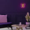 Neon LED Fény PILLANGÓ rózsaszín NNE03 Neolia-5900495060235 7 kép