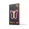 Neon LED Fény PILLANGÓ rózsaszín NNE03 Neolia-5900495060235 9 kép