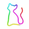 Neon LED RGB CAT FLRN03 + RC Forever Light-5900495398079 1 kép