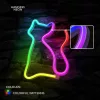 Neon LED RGB CAT FLRN03 + RC Forever Light-5900495398079 5 kép