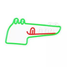 Neon PLEXI LED JURASSIC CROC zöld FLNJ03 Forever Light-5900495399694 2 kép