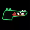 Neon PLEXI LED JURASSIC CROC zöld FLNJ03 Forever Light-5900495399694 3 kép