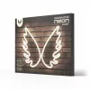 Neon PLEXI LED SZÁRNYAK fehér FPNE09X Forever Light-5900495453723 2 kép