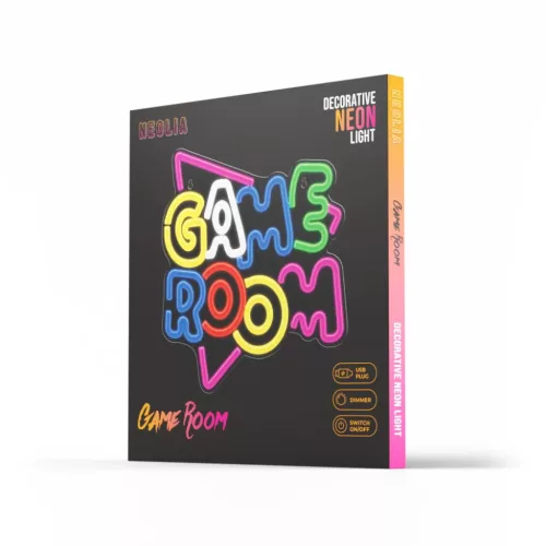Neon PLEXI LED GAME ROOM multicolor NNE20 Neolia-5900495546159 2 kép