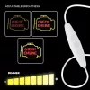 Neon PLEXI LED MOTOR ELLENŐRZÉS sárga vörös NNE21 Neolia-5900495546197 6 kép