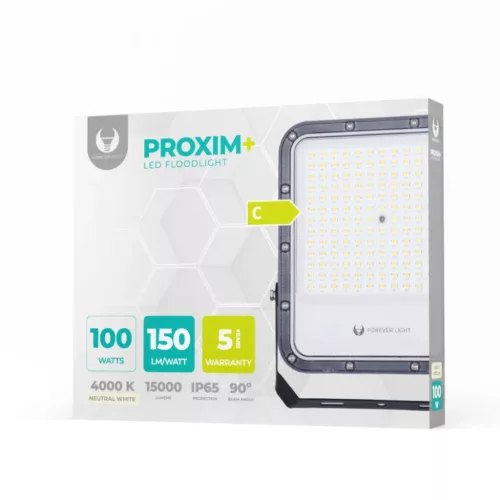 LED reflektor PROXIM+ 100W 4000K 15000lm 230V IP65 Forever Light 150lm-5900495037275 7 kép